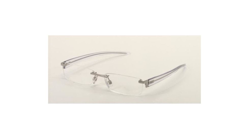 D&amp;G Eyeglasses DD4128 with No-Line Progressive Rx Prescription Lenses, Select Frame Color / Lens Diameter H66 Silver Frame / 51 mm Prescription Lenses