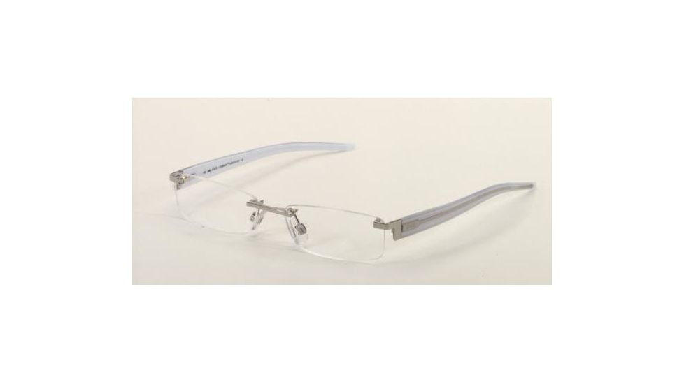 D&amp;G Eyeglasses DD4128 with No-Line Progressive Rx Prescription Lenses, Select Frame Color / Lens Diameter H69 Silver Frame / 51 mm Prescription Lenses