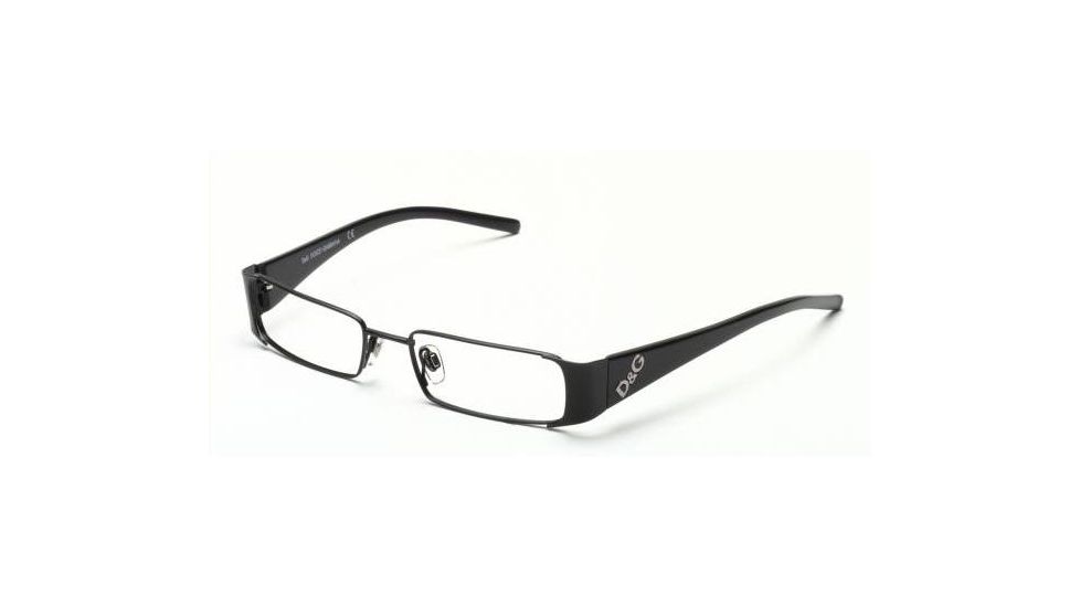 D&amp;G DD5013 Progressive Eyeglasses - Black Demo Lens Frame / 49 mm Prescription Lenses, 064-4917