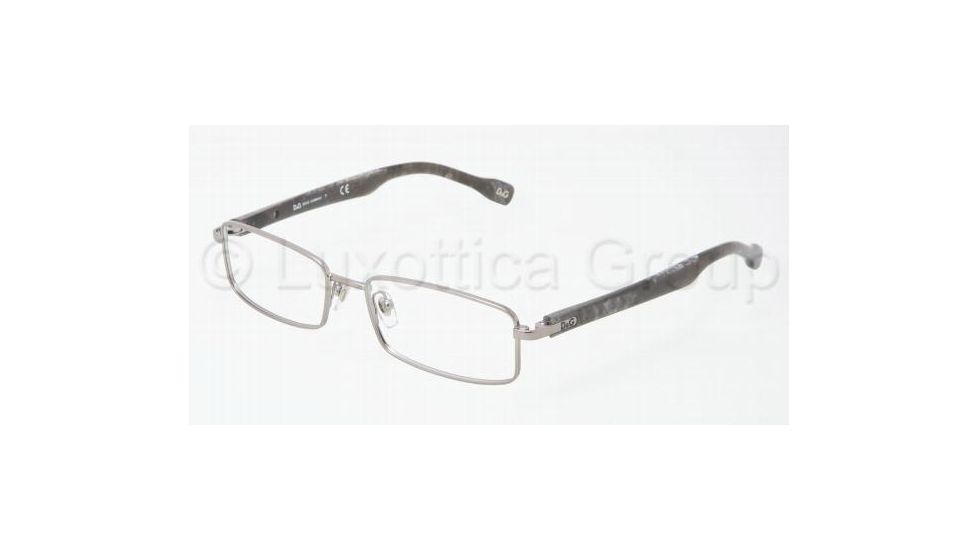 D&G DD5094 Progressive Prescription Eyeglasses 1061-5016 - Matte Gunmetal