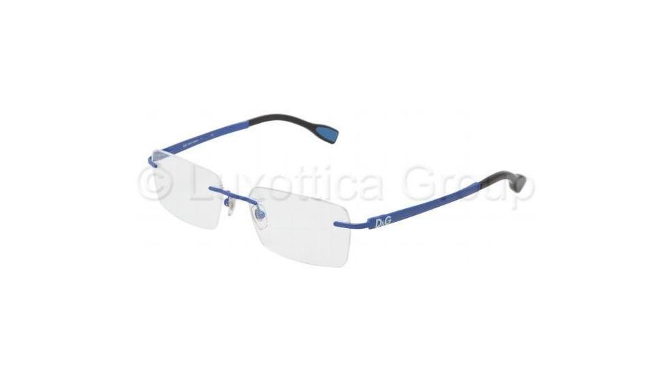 D&amp;G DD5106 Single Vision Prescription Eyeglasses 016-5316 - Azure Frame