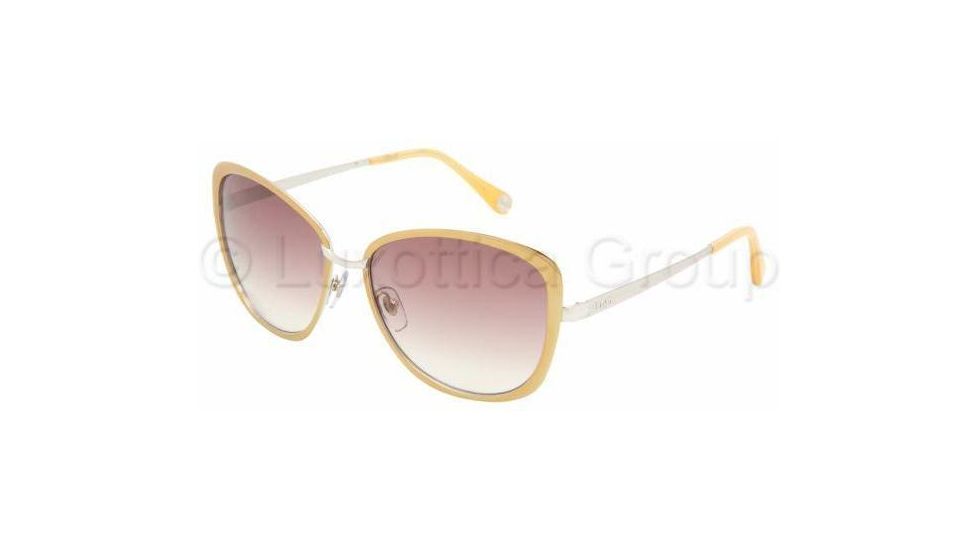 D&amp;G DD6077 Sunglasses 101413-5816 - Yellow/Silver Brown Gradient