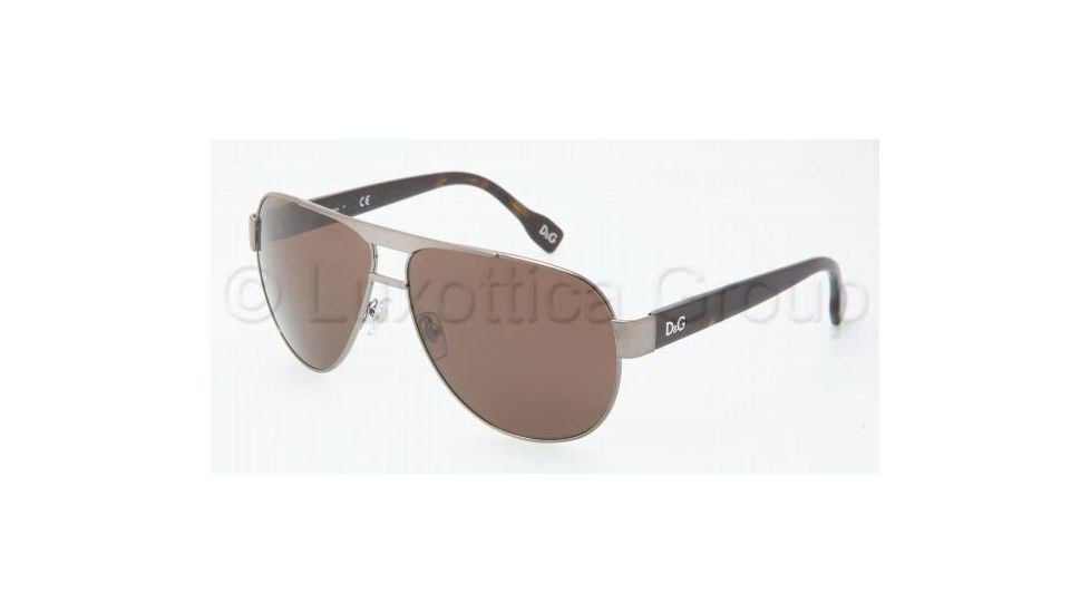 D&G DD6080 Progressive Prescription Sunglasses DD6080-090-73-6312 - Frame Color: Gunmetal, Lens Diameter: 63 mm