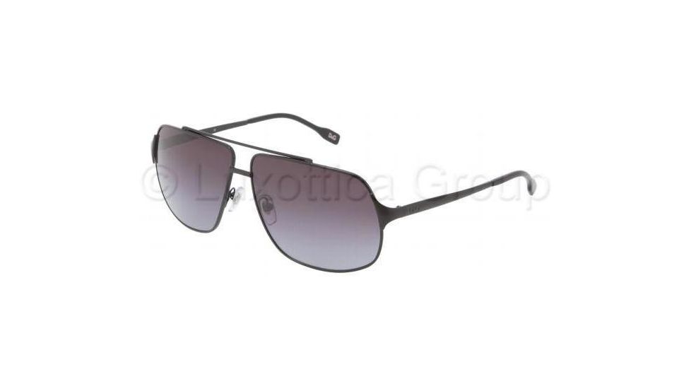 D&amp;G DD6087 Sunglasses 01/8G-6211 - Black Frame, Gray Gradient Lenses