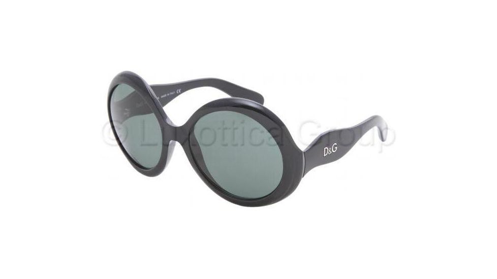 D&amp;G DD8056 Sunglasses 501/71-5818 - Black Gray Green