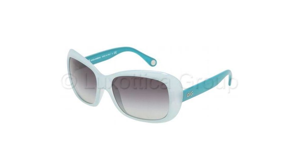 D&amp;G DD8074 Sunglasses 16588G-5616 - Soft Green Gray Gradient