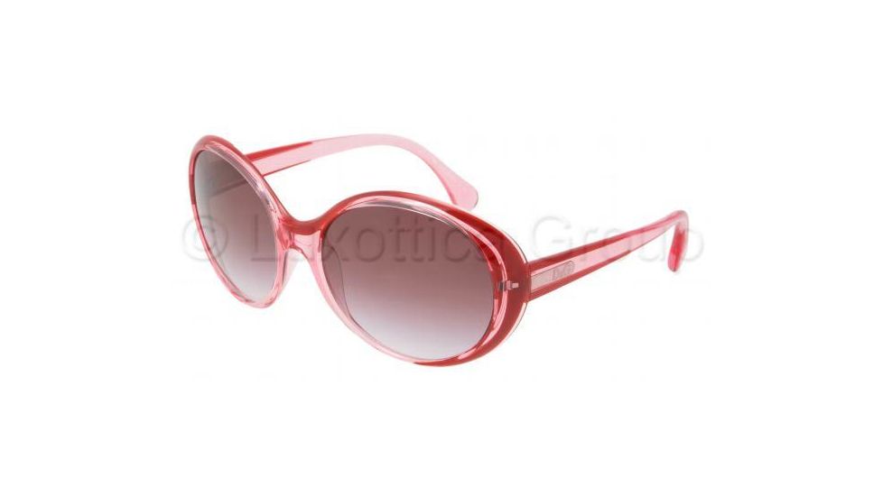D&amp;G DD8093 Sunglasses 19868H-5917 - Pink Red Violet Frame, Violet Gradient Lenses