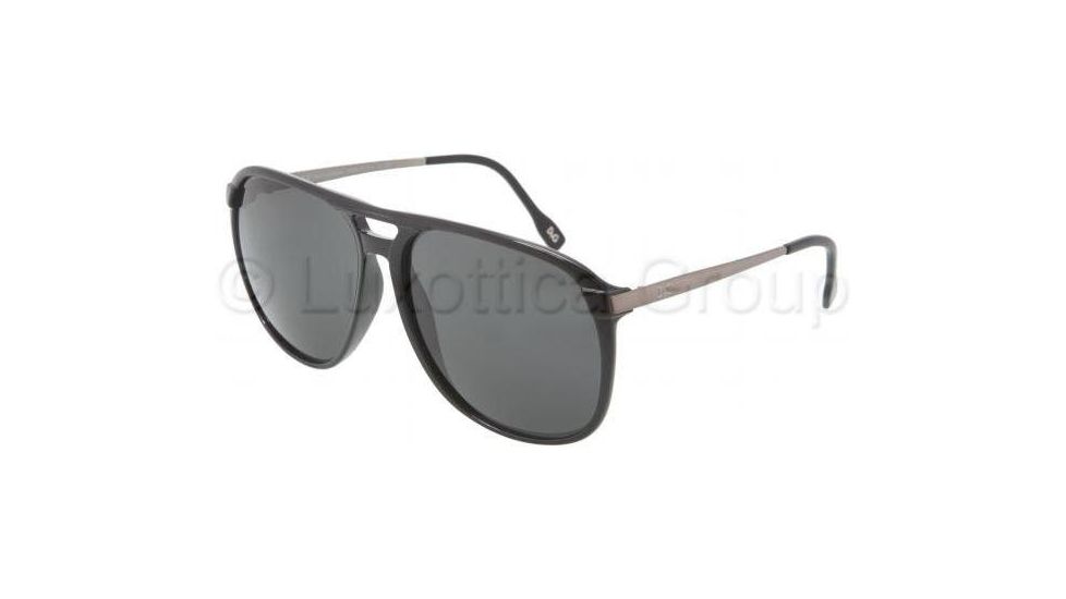 D&amp;G DD8095 Sunglasses 501/87-6215 - Black Frame, Gray Lenses