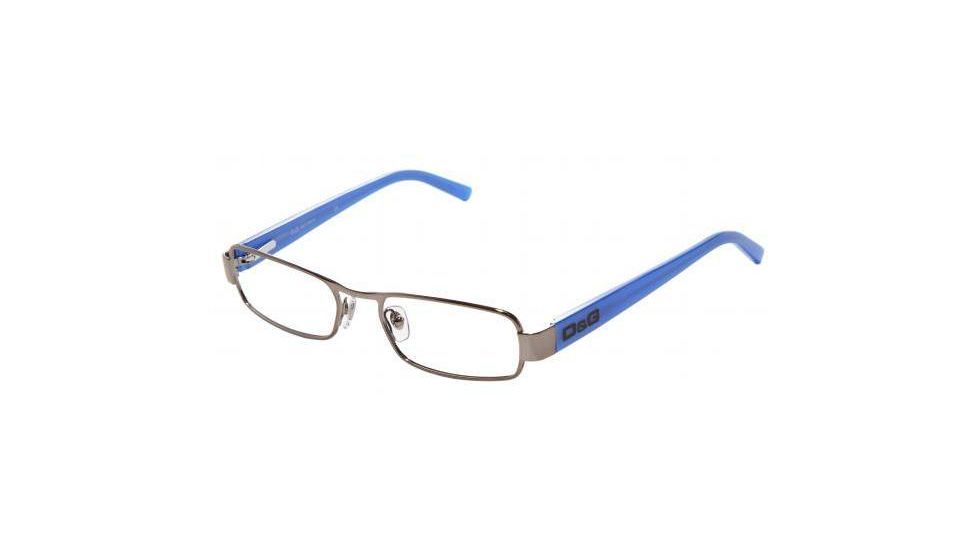 D&amp;G DD5032-197-5117 Eyeglasses with Lined Bifocal Rx Prescription Lenses Antique Gold Frame / 51 mm Transparent Lenses