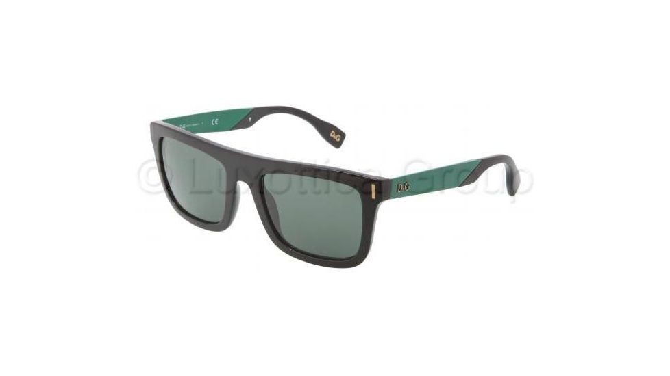 D&G Fashion show DD3083 Progressive Prescription Sunglasses DD3083-255371-5420 - Lens Diameter 54 mm, Frame Color Black