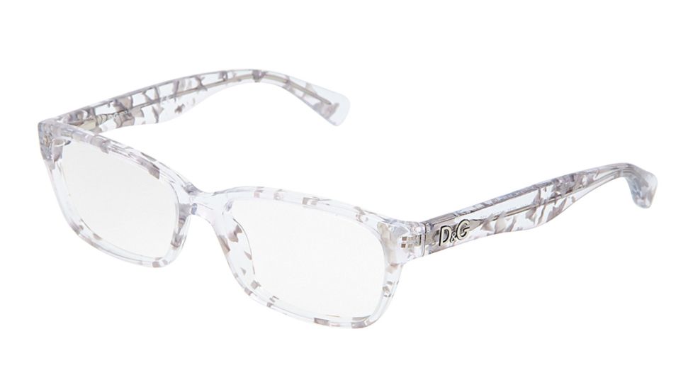 D&amp;G Glitter DD1249 Eyeglass Frames 2576-5116 - Dark Steel Frame