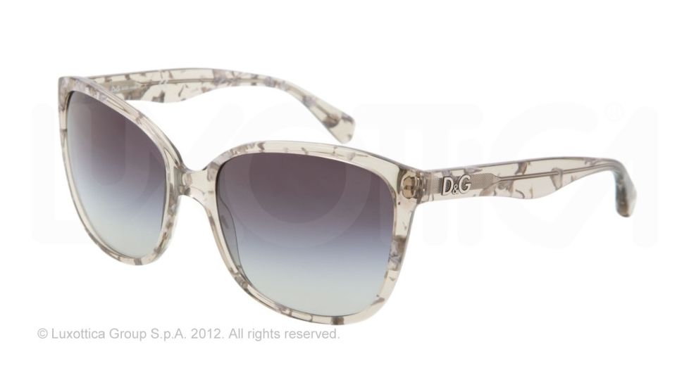 D&amp;G GLITTER DD3090 Progressive Prescription Sunglasses DD3090-25788G-59 - Lens Diameter 59 mm, Frame Color Gray Glitter