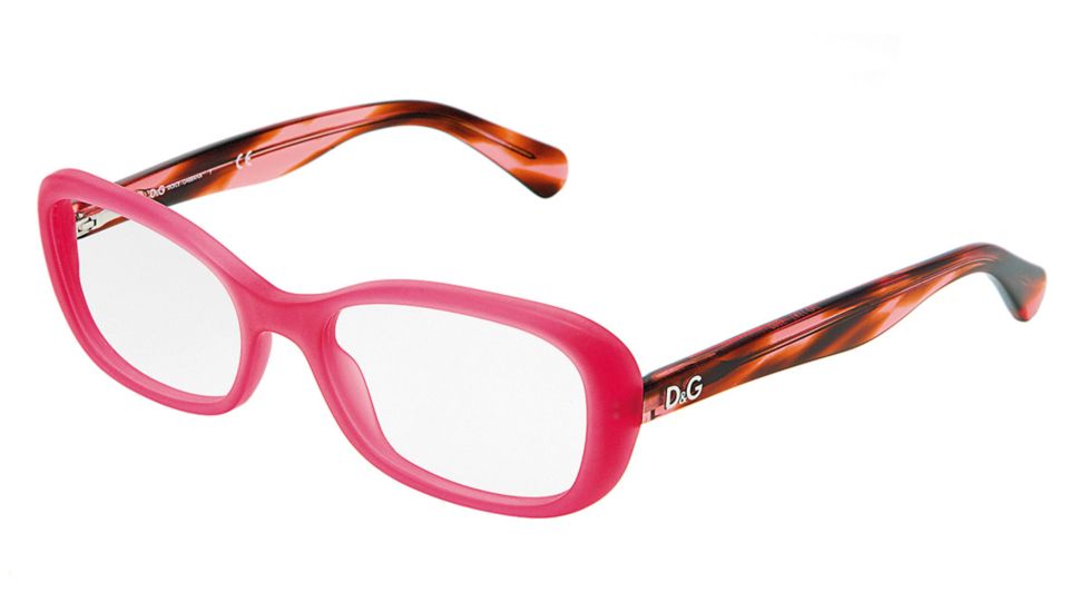 D&amp;G PLAYFUL CHIC DD1247 Eyeglass Frames 2599-5017 - Matte Pink Frame