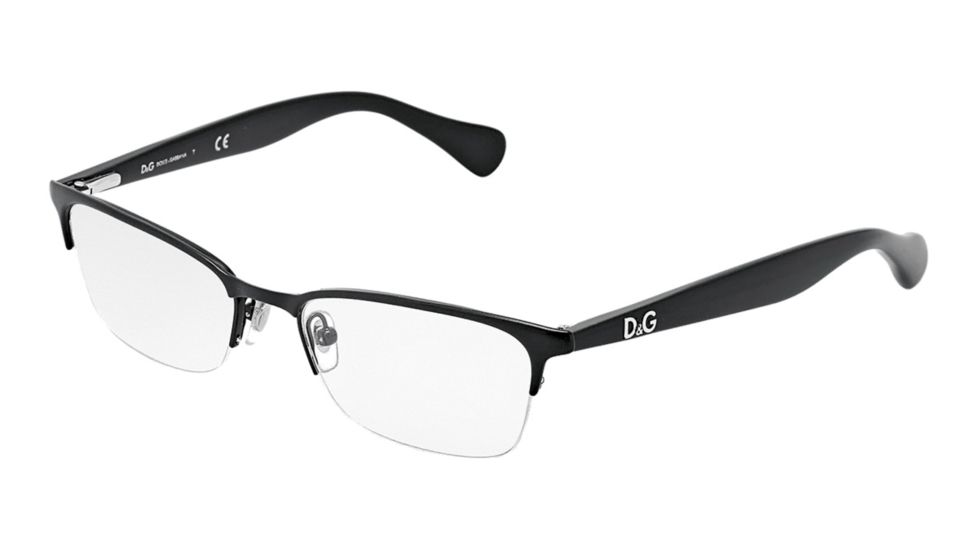 D&amp;G Playful chic DD5113 Eyeglass Frames 064-5217 - Black Frame