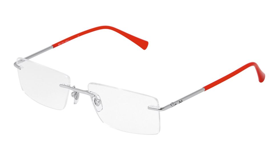 D&amp;G Streamline DD5111 Eyeglass Frames 05-5216 - Silver Frame