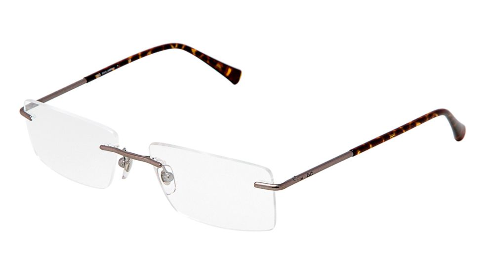 D&amp;G Streamline DD5111 Eyeglass Frames 090-5416 - Matte Gunmetal Frame