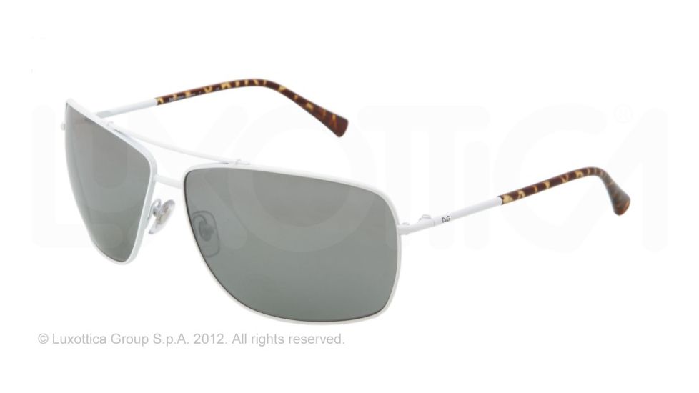 D&G STREAMLINE DD6090 Bifocal Prescription Sunglasses DD6090-106-6G-65 - Lens Diameter 65 mm, Frame Color Matte White