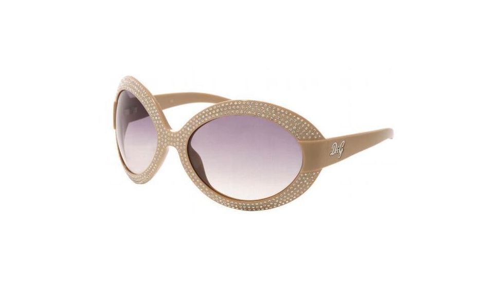 D&amp;G Sunglasses DD8038B-501-87-6318 Black Frame / 63 mm Gray Blue Lenses