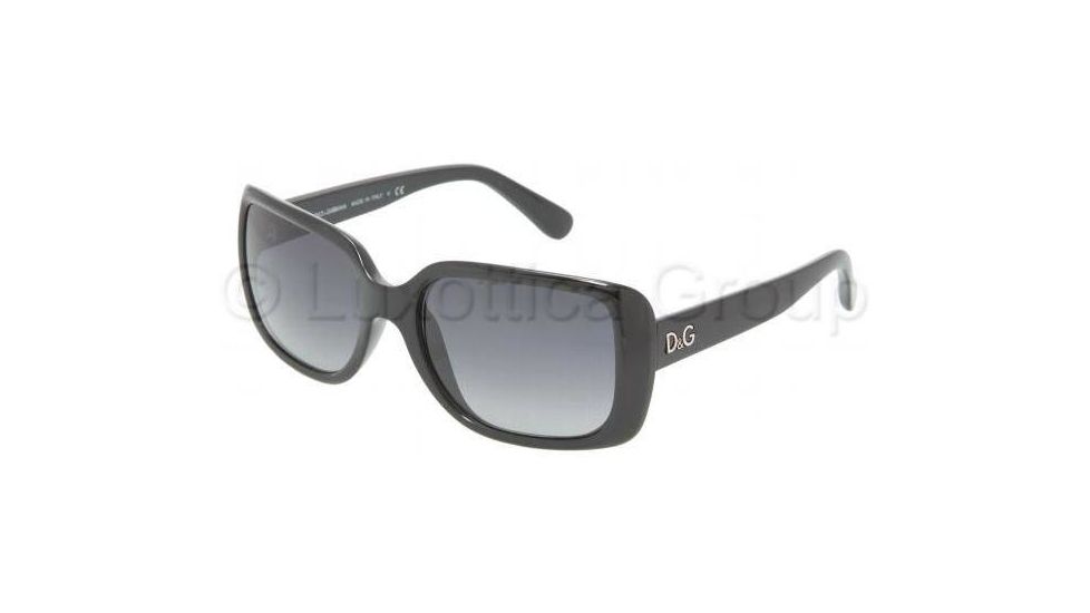 D&amp;G Sunglasses DD8067 501/8G-5618 - Black Gray Gradient