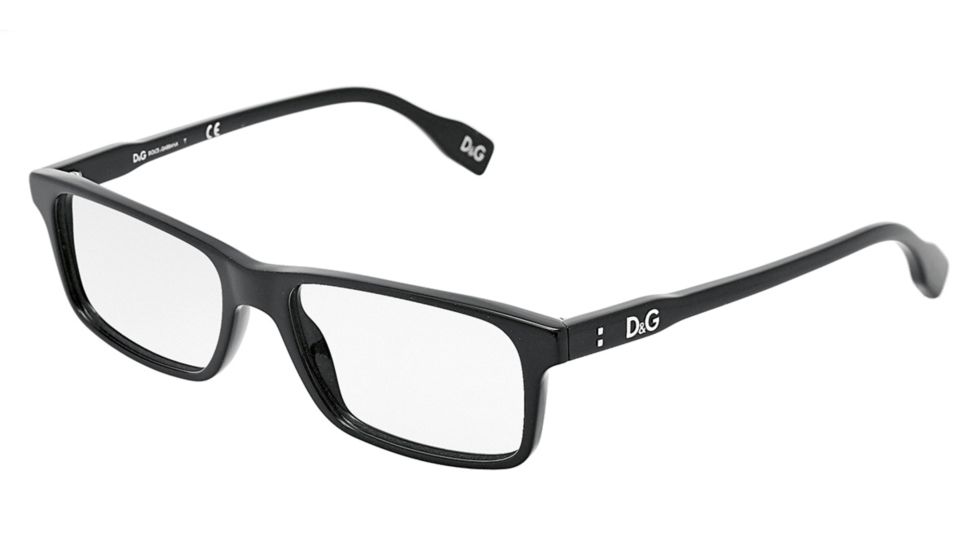 D&amp;G Vibrant colours DD1244 Eyeglass Frames 501-5316 - Black Frame