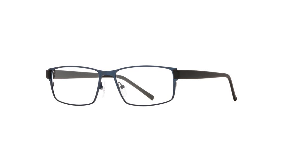 Dakota Smith Distinctive SEDS DIST00 Single Vision Prescription Eyeglasses - Matte Navy SEDS DIST005540 BL