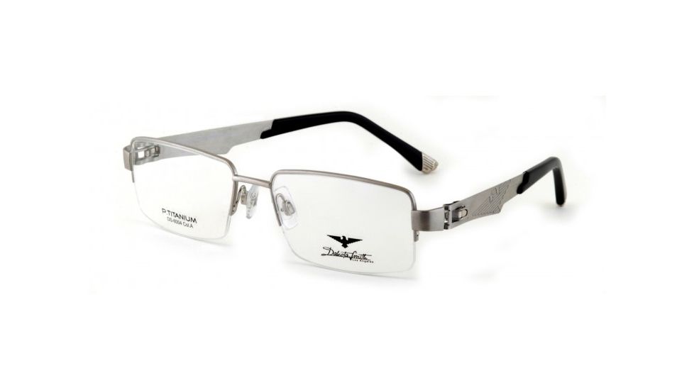 Dakota Smith DS-6004 SEDS 600400 Single Vision Prescription Eyeglasses - A - Silver SEDS 6004005535 SV