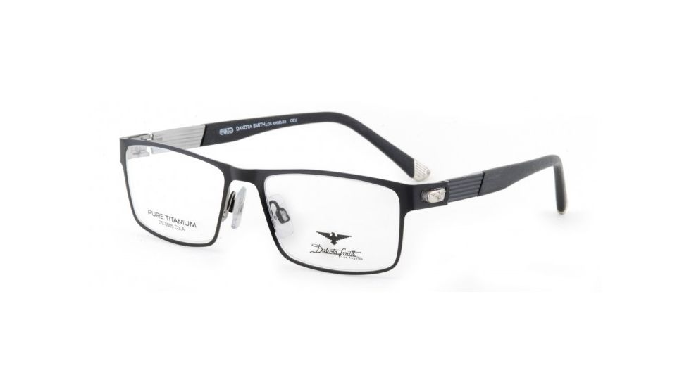 Dakota Smith DS-6005 SEDS 600500 Single Vision Prescription Eyeglasses - - Matte Black SEDS 6005005340 BK