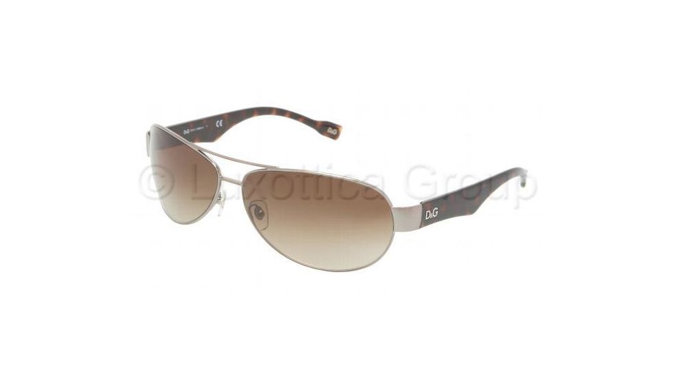 DandG DD 6064 Sunglasses, Gunmetal Frame / Brown Gradient Lenses, 090 13 6613