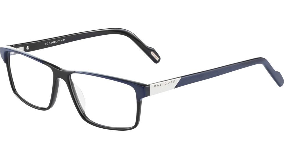 Davidoff 91056 Progressive Prescription Eyeglasses, Blue Black Frame, 91056-4200PR