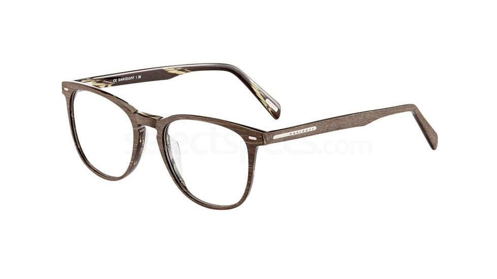 Davidoff 91066 Eyeglass Frame,Brown Wood Structure Frame, 91066-6471