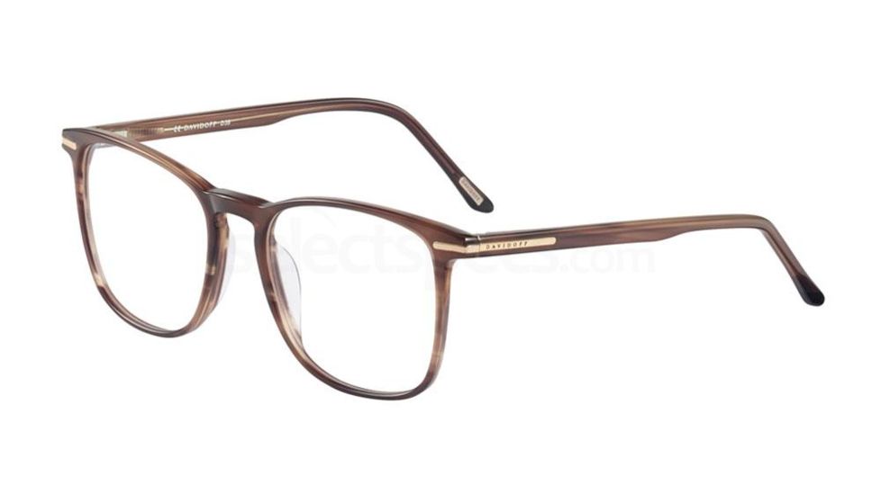 Davidoff 91070 Bifocal Prescription Eyeglasses, Grey/Brown Structure Frame, 91070-6397BI