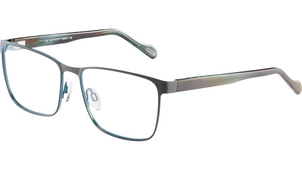 Davidoff 95130 Prescription Eyeglasses, Dark Grey Frame, 95130-1003