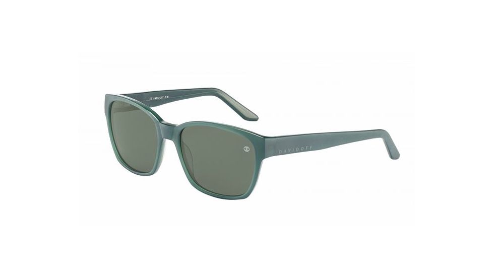 Davidoff Prescription Sunglasses 97127 Single Vision Green Frame