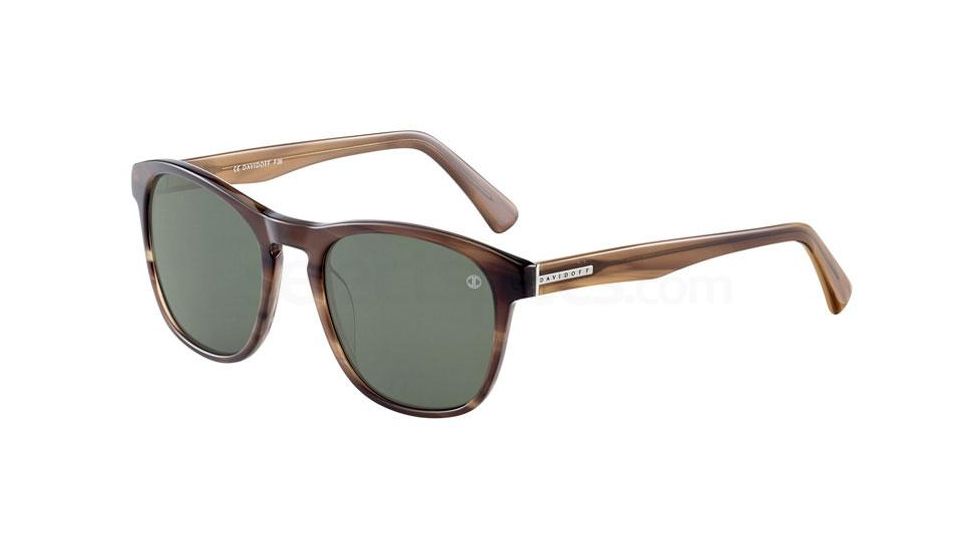 Davidoff 97138 Bifocal Prescription Sunglasses, Brown Frame, Polarized, 97138-6397BI