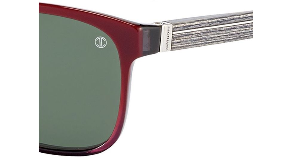 Davidoff Prescription Sunglasses 97205 Single Vision Red Frame
