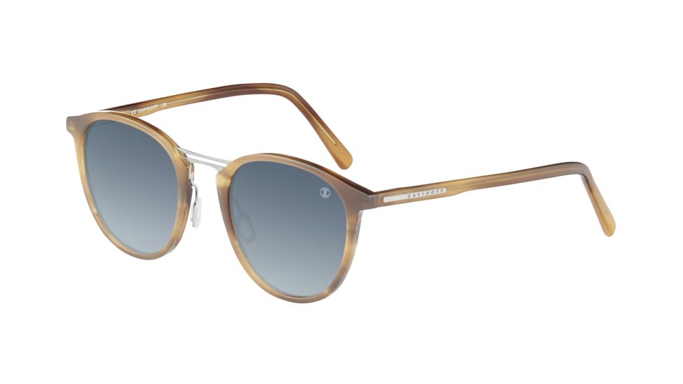 Davidoff 97211 Single Vision Prescription Sunglasses, Brown Structure Frame, 97211-4403SV