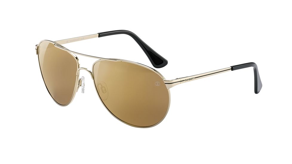 Davidoff Prescription Sunglasses 97330 Progressive Gold Frame