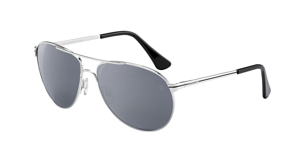 Davidoff Prescription Sunglasses 97330 Progressive Rhodium Frame