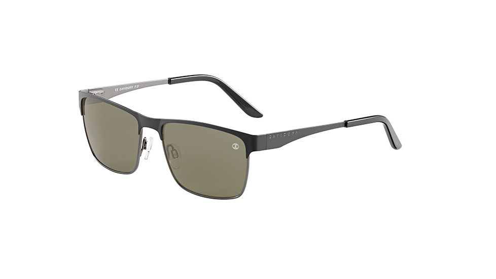 Davidoff 97343 Progressive Prescription Sunglasses, Black Gun Frame, 97343-420PR