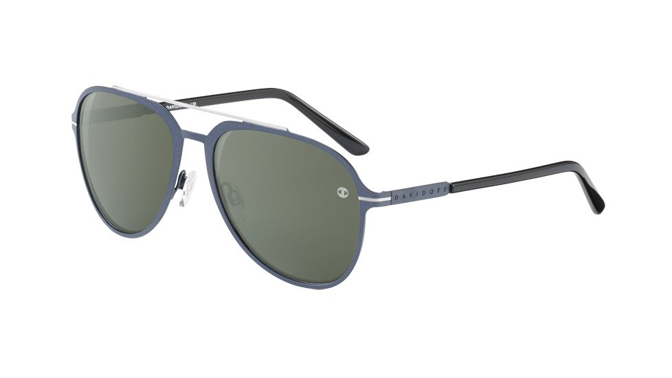 Davidoff 97353 Progressive Prescription Sunglasses, Rhodium Frame, 97353-1080PR
