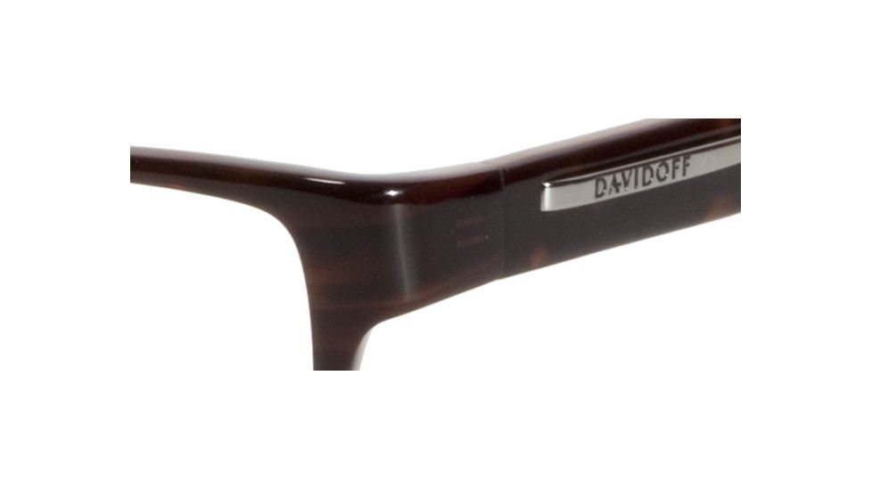Davidoff No. 91008 Eyeglasses - Brown Frame and Clear Lens 91008-6133
