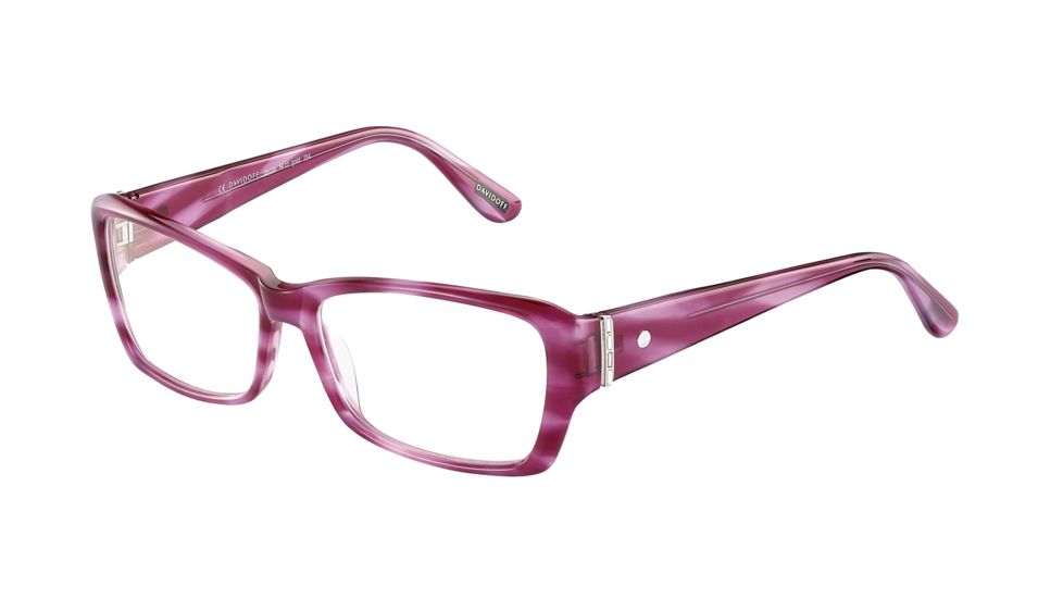 Davidoff 91501 Bifocal Prescription Eyeglasses - Pink Frame and Clear Lens 91501-6478BI