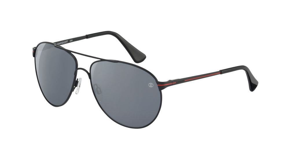 Davidoff 97330 Progressive Prescription Sunglasses - Black Frame and Grey Silver Lens 97330-592PR