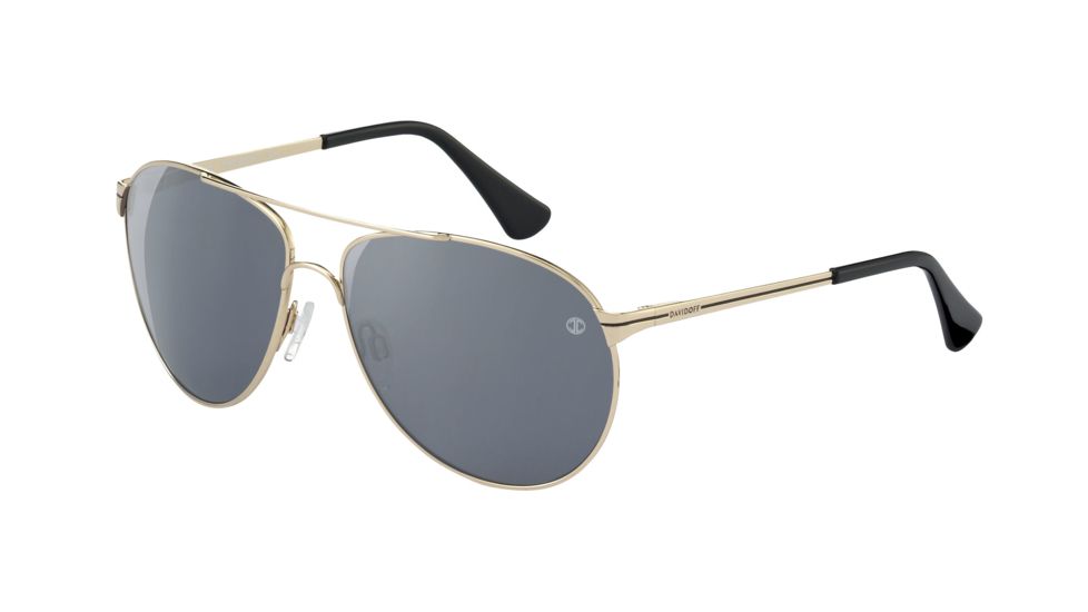 Davidoff 97330 Progressive Prescription Sunglasses - Gold Frame and Grey Silver Lens 97330-600PR