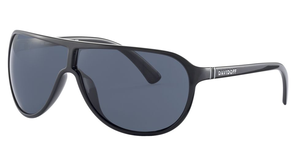 Davidoff 97607 Progressive Prescription Sunglasses - Black Frame and Grey Lens 97607-610PR