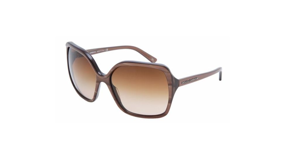 Dolce&amp;Gabbana DG 4049 Sunglasses Styles - Gray-Brown Brown Gradient Frame, 892-13-6217