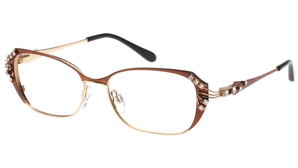Diva 5441 Eyeglass Frames, Female, Sand-Gold Frame, 53-15-134 5441-882