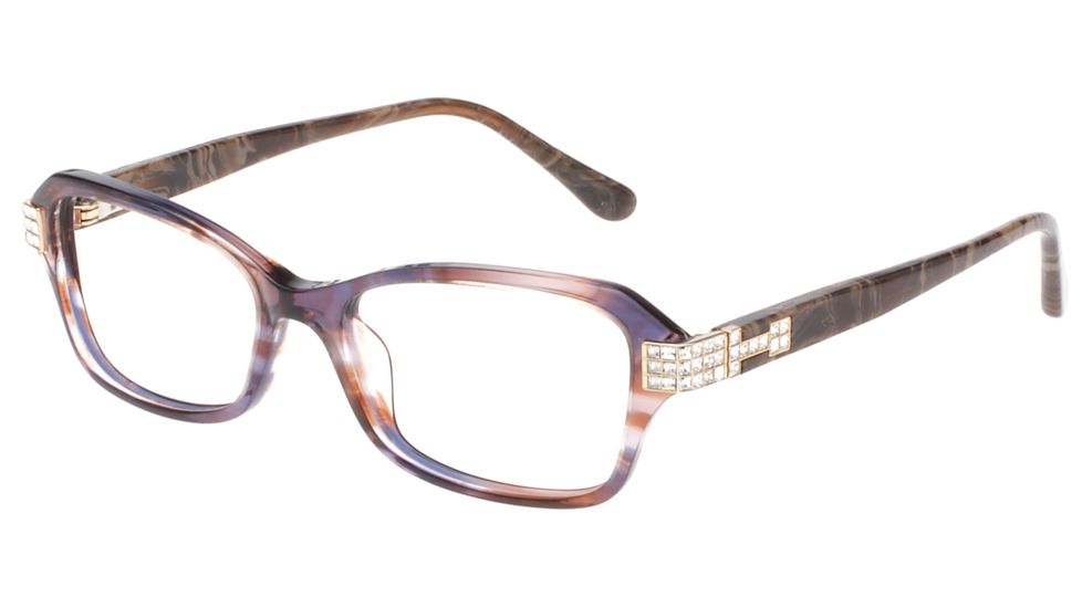 Diva 5485 Eyeglasses, Womens, Brown-Crystal, 51-17-135, DI5485CQ0