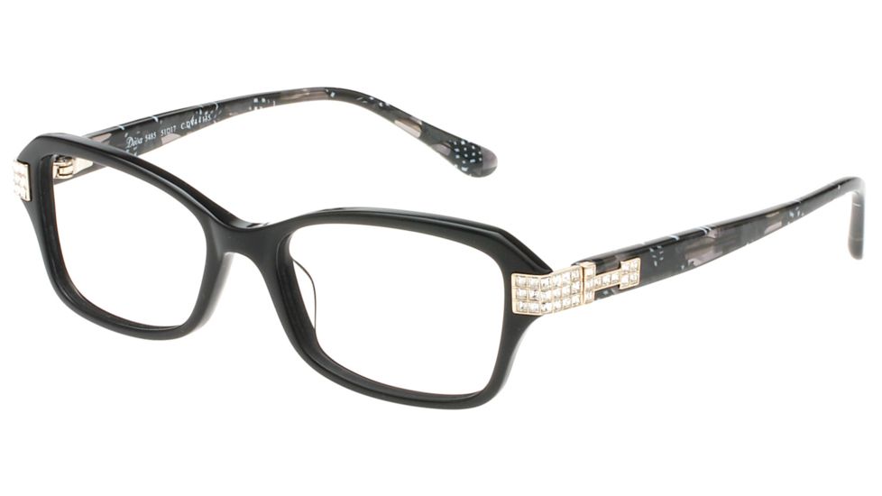 Diva 5485 Eyeglasses, Women's, Black-Polka Dot-Gold, 51-17-135, DI5485DV4