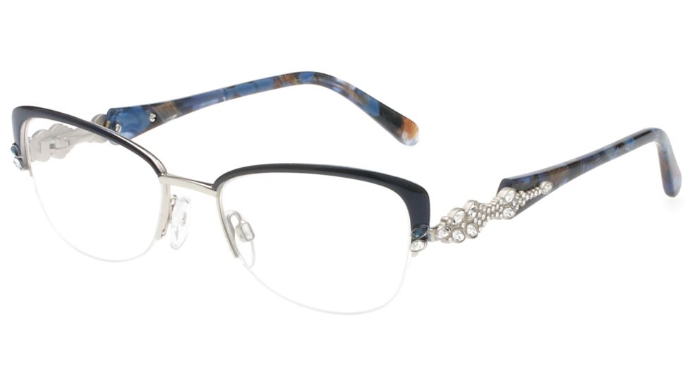 Diva 5487 Eyeglasses, Women's, Blue Fade-Silver, 51-17-135, DI54876CTE